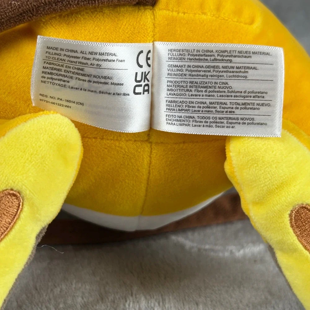 Pokemon Raichu Plush 10 Inch Stuffed Animal Toy 2022 Nintendo Game Freak Orange